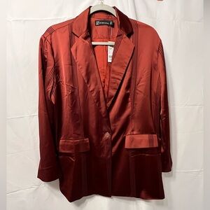 New York & Company Deep Red Blazer NWT